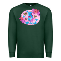 Sports Green back to school flowers fifth grade 3200x2400 Premium Sweatshirt - AdoDesignShop