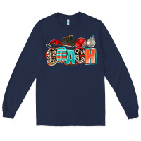 Navy coach Long Sleeve Tee - AdoDesignShop