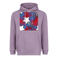 Lavender Glitter 4th Of July Seamless Pattern Heavyweight Hoodie - BundleAndBundleShop
