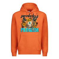 Carrot somebodys problem Premium Hoodie - NancyCooperArtShop