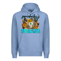 Colony Blue somebodys problem Premium Hoodie - NancyCooperArtShop