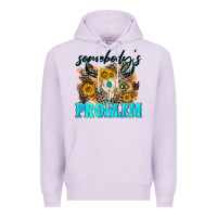 Lilac somebodys problem Premium Hoodie - NancyCooperArtShop