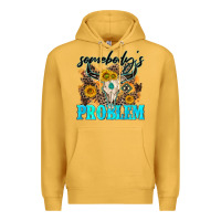 Mustard somebodys problem Premium Hoodie - NancyCooperArtShop