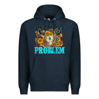Navy somebodys problem Premium Hoodie - NancyCooperArtShop