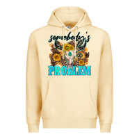 Pina Colada somebodys problem Premium Hoodie - NancyCooperArtShop