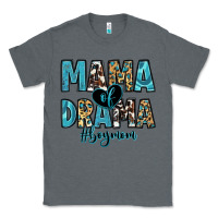 Charcoal Heather mama of drama boy mom Classic Tee - Zillion Design Studio