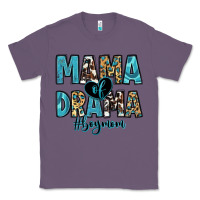 Lavender mama of drama boy mom Classic Tee - Zillion Design Studio