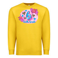 Lemon back to school flowers sixth grade 3200x2400 Premium Sweatshirt - AdoDesignShop