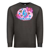 Smoke back to school flowers sixth grade 3200x2400 Premium Sweatshirt - AdoDesignShop