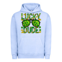 Pigment Grape Ice Lucky Dude St Patricks Urban Hoodie - BundleAndBundleShop