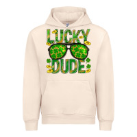 Sandshell Lucky Dude St Patricks Urban Hoodie - BundleAndBundleShop