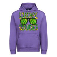 Tulip Lucky Dude St Patricks Urban Hoodie - BundleAndBundleShop