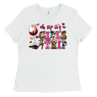 White oh sip its a girls trip Ladies Tee - AdoDesignShop