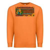 Carrot custom cowboy boots sunflowers and cactus license plate Premium Sweatshirt - Artiststas