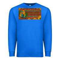True Royal custom cowboy boots sunflowers and cactus license plate Premium Sweatshirt - Artiststas