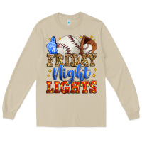 Mushroom friday night lights baseball Long Sleeve Tee - Zillion Design Studio