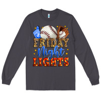 Smoke friday night lights baseball Long Sleeve Tee - Zillion Design Studio