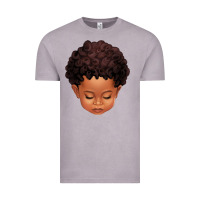 Cute Afro Boy Vintage Tee | Teevron