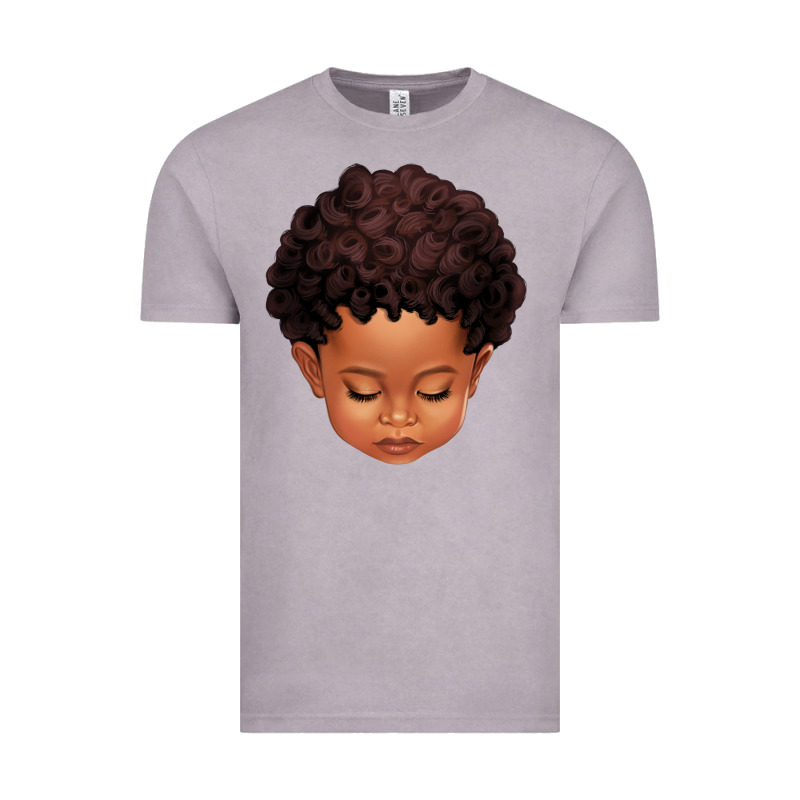 Cute Afro Boy Vintage Tee by texasbilliewilder | Teevron