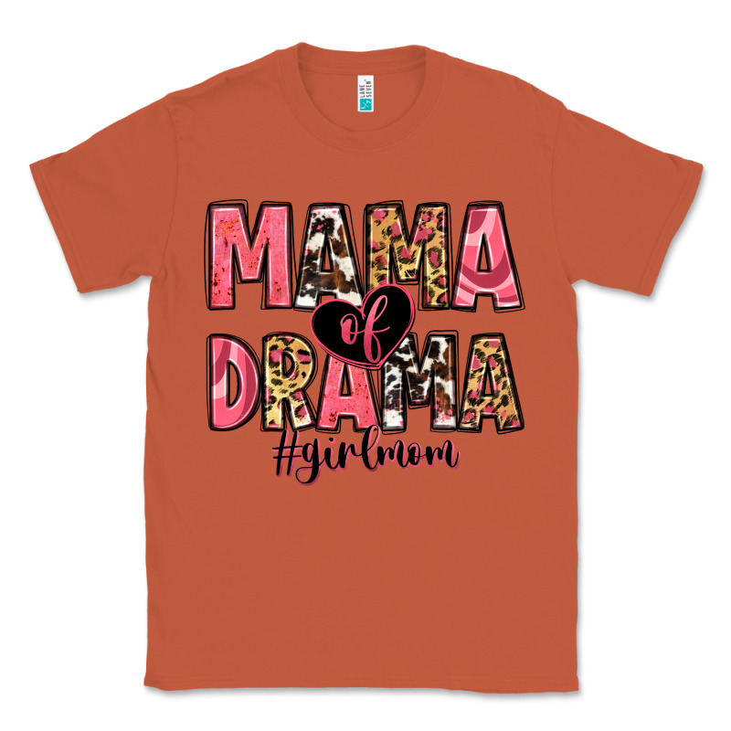 Mama Of Drama Girl Mom Classic Tee by Zillion Design Studio | Teevron