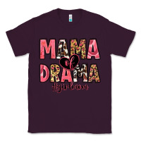 Plum mama of drama girl mom Classic Tee - Zillion Design Studio