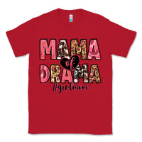Red mama of drama girl mom Classic Tee - Zillion Design Studio