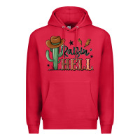 Cardinal raisin hell cowboy cactus Premium Hoodie - MaliasSmallBusiness