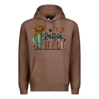 Chestnut raisin hell cowboy cactus Premium Hoodie - MaliasSmallBusiness