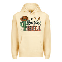 Pina Colada raisin hell cowboy cactus Premium Hoodie - MaliasSmallBusiness