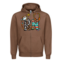 Chestnut rn nurse Zipper Hoodie - CowhideDigitalArt