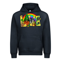 St. Patricks Love With Gnome Urban Hoodie | Teevron
