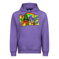 Tulip St. Patricks Love With Gnome Urban Hoodie - BundleAndBundleShop