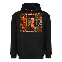 Black noel mistletoe Christmas Heavyweight Hoodie - AdoDesignShop