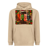 Mushroom noel mistletoe Christmas Heavyweight Hoodie - AdoDesignShop