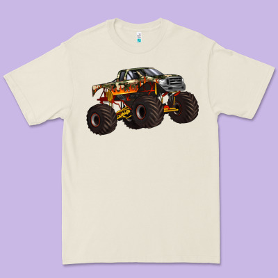 Monster Truck Premium Tee Designed By Artiststas
