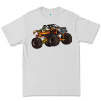 Dove Grey monster truck Premium Tee - Artiststas