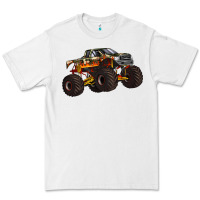 White monster truck Premium Tee - Artiststas