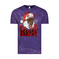 Cloud Purple big nick energy afro santa Vintage Tee - RanaPortraitStore