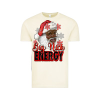 Big Nick Energy Afro Santa Vintage Tee | Teevron