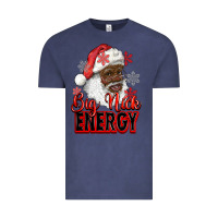 Vintage Denim big nick energy afro santa Vintage Tee - RanaPortraitStore