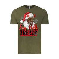 Vintage Olive big nick energy afro santa Vintage Tee - RanaPortraitStore
