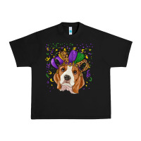 Black Mardi gras beagle Urban Heavy Tee - RanaPortraitStore