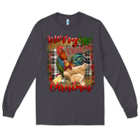 Smoke merry cluckin' christmas Long Sleeve Tee - RanaPortraitStore