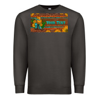 Smoke preview custom cowboy boots sunflowers and cactus license plate Premium Sweatshirt - Artiststas