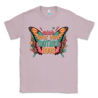 Lilac mind your own motherhood Classic Tee - Zillion Design Studio