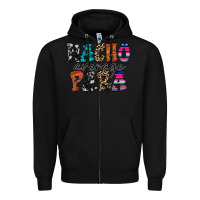 Black nacho para Zipper Hoodie - RacoonDesign