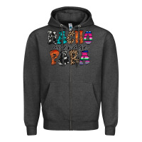 Charcoal Heather nacho para Zipper Hoodie - RacoonDesign