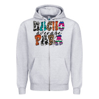 Heather Grey nacho para Zipper Hoodie - RacoonDesign