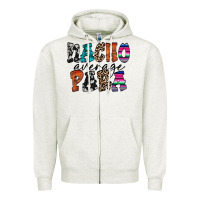 Oatmeal Heather nacho para Zipper Hoodie - RacoonDesign