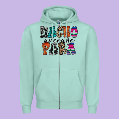 Nacho Para Zipper Hoodie Designed By Racoondesign